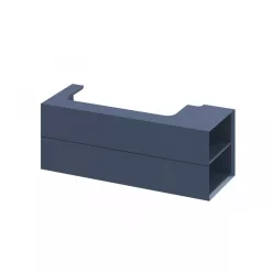   Alsó szekrény, Ravak SD Lite 120 fürdőszobai szekrény, deepsea blue, jobbos X000001893