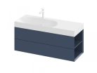 Alsó szekrény, Ravak SD Lite 120 fürdőszobai szekrény, deepsea blue, jobbos X000001893