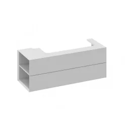   Alsó szekrény, Ravak SD Lite 120 fürdőszobai szekrény, smoke grey, balos X000001883