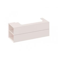   Alsó szekrény, Ravak SD Lite 120 fürdőszobai szekrény, alabaster pink, balos X000001884