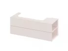 Alsó szekrény, Ravak SD Lite 120 fürdőszobai szekrény, alabaster pink, jobbos X000001896