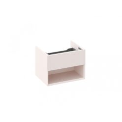   Alsó szekrény, Ravak SD Lite 60 fürdőszobai szekrény, alabaster pink X000001860