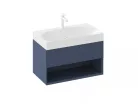 Alsó szekrény, Ravak SD Lite 80 fürdőszobai szekrény, deepsea blue X000001863