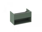 Alsó szekrény, Ravak SD Lite 80 fürdőszobai szekrény, grey green X000001864