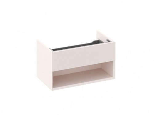 Alsó szekrény, Ravak SD Lite 80 fürdőszobai szekrény, alabaster pink X000001866