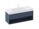 Alsó szekrény, Ravak SD Lite 120 fürdőszobai szekrény, deepsea blue X000001869