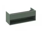 Alsó szekrény, Ravak SD Lite 120 fürdőszobai szekrény, grey green X000001870