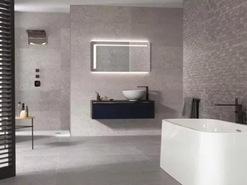 Csempe, Porcelanosa Prada Acero 45x120