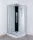 Zuhanykabin, Roltechnik Lucidus Square szögletes, hátfalas zuhanykabin, brillant profil 90x90