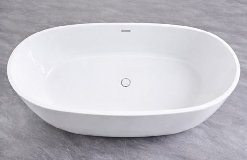 Kád, Aquatrend Barcelona szabadonálló akril fehér lefolyóval