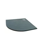 Zuhanytálca, West WST05 90x90 Szürke