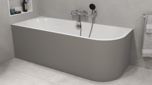 Kád, Sapho Polysan Viva L Monolith aszimmetrikus kád 170x75 fehér/agila 70119M.43