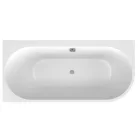 Kád, Sapho Polysan Astra L Monolith aszimmetrikus kád 160x75 fehér/siena 33611M.42