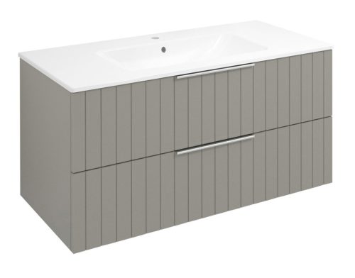 Alsó szekrény, Sapho Cirasa mosdótartó szekrény 2 fiókkal, 99,8x52x46 cm agila strip CR100-4343S