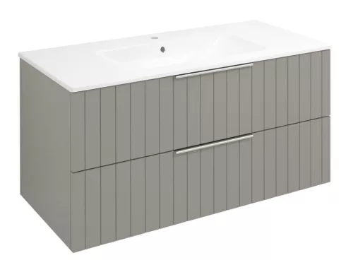 Alsó szekrény, Sapho Cirasa mosdótartó szekrény 2 fiókkal, 99,8x52x46 cm agila strip CR100-4343S