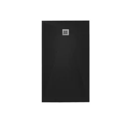 Zuhanytálca, West Zara 90x180 cm, black