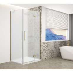   Zuhanykabin,Sapho Trinity Gold Matt szögletes zuhanykabin,matt üveg,jobbos 90x100 GT5610-90MR-G