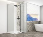Zuhanykabin,Sapho Trinity Black szögletes zuhanykabin,matt üveg,jobbos 100x120 GT5612-10MR-B