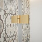 Zuhanykabin,Sapho Trinity Gold Matt szögletes zuhanykabin,matt üveg,balos 80x120 GT5612-80ML-G