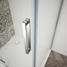 Zuhanykabin,Sapho Trinity Chrome szögletes zuhanykabin,matt üveg,jobbos 80x120 GT5612-80MR-CH