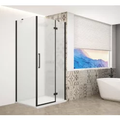   Zuhanykabin,Sapho Trinity Black szögletes zuhanykabin,matt üveg,jobbos 90x120 GT5612-90MR-B