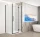 Zuhanykabin,Sapho Trinity Black szögletes zuhanykabin,matt üveg,jobbos 90x120 GT5612-90MR-B