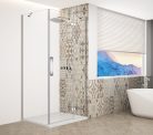 Zuhanykabin,Sapho Trinity Chrome szögletes zuhanykabin,átlátszó üveg,jobbos 100x80 GT5680-10CR-CH