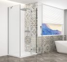 Zuhanykabin,Sapho Trinity Chrome szögletes zuhanykabin,átlátszó üveg,jobbos 100x80 GT5680-10CR-CH