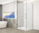 Zuhanykabin,Sapho Trinity Chrome szögletes zuhanykabin,matt üveg,balos 100x80 GT5680-10ML-CH