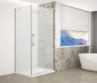 Zuhanykabin,Sapho Trinity Chrome szögletes zuhanykabin,matt üveg,jobbos 80x80 GT5680-80MR-CH