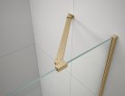 Zuhanykabin,Sapho Trinity Gold Matt szögletes zuhanykabin,matt üveg,balos 110x90 GT5690-11ML-G