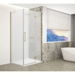   Zuhanykabin,Sapho Trinity Gold Matt szögletes zuhanykabin,matt üveg,jobbos 120x90 GT5690-12MR-G