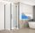 Zuhanykabin,Sapho Trinity Black szögletes zuhanykabin,matt üveg,jobbos 90x90 GT5690-90MR-B