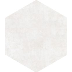 Járólap, Pamesa Atrium Alpha Hex.  Blanco 25,8x29cm