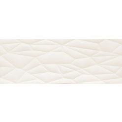 Dekorcsempe, Tubadzin Origami White  Str 32,8x89,8cm