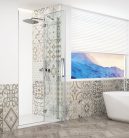 Zuhanyajtó, Sapho Trinity Chrome zuhanyajtó 110 cm, átlátszó üveg, jobbos GT1211CR-CH