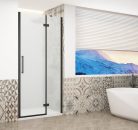 Zuhanyajtó, Sapho Trinity Black zuhanyajtó 120 cm, matt üveg, jobbos GT1212MR-B