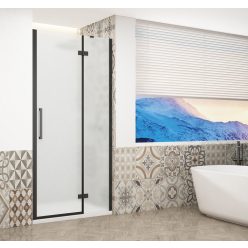   Zuhanyajtó, Sapho Trinity Black zuhanyajtó 120 cm, matt üveg, jobbos GT1212MR-B