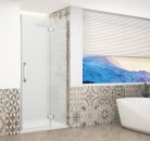 Zuhanyajtó, Sapho Trinity Chrome zuhanyajtó 120 cm, matt üveg, jobbos GT1212MR-CH