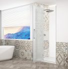 Zuhanyajtó, Sapho Trinity Chrome zuhanyajtó 80 cm, matt üveg, balos GT1280ML-CH