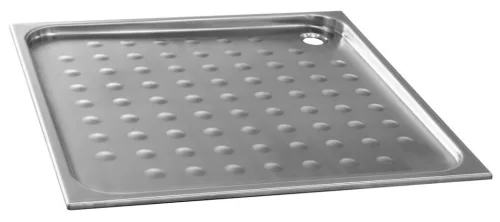 Zuhanytálca, Sapho Nofer zuhanytálca matt rozsdamentes acél 70x70x3 13052.70.S