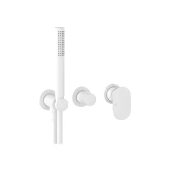   Falba süllyesztett csaptelep,Ravak Spring SG 065.10WHM.O2.+S kétutas,testtel,zuhanyszett X070575