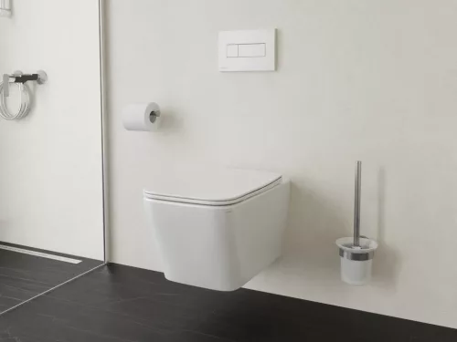 WC, Ravak Natural RimOff WC szett, fehér X01984