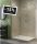Walk-in, H2O walk-in zuhanyfal króm profillal 110 cm