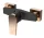 Zuhany csaptelep, Invena Midnight zuhanyszett nélkül, fekete/rose gold BN-35-014-V