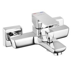   Kádtöltő csaptelep, Invena NYKS zuhanyszett nélkül, króm BW-28-001-S