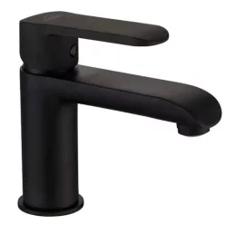   Mosdó csaptelep, Invena Siros Black mosdó csaptelep, fekete BU-90-004-A