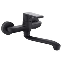   Mosdó csaptelep, Invena Siros Black mosdó csaptelep, fekete BC-90-004-A