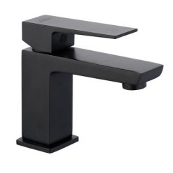   Mosdó csaptelep, Invena Paros Black mosdó csaptelep, fekete BU-09-004-A