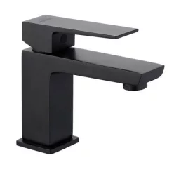   Mosdó csaptelep, Invena Paros Black mosdó csaptelep, fekete BU-09-004-A
